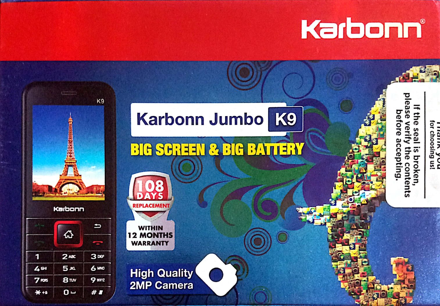 Karbonn Jumbo K9